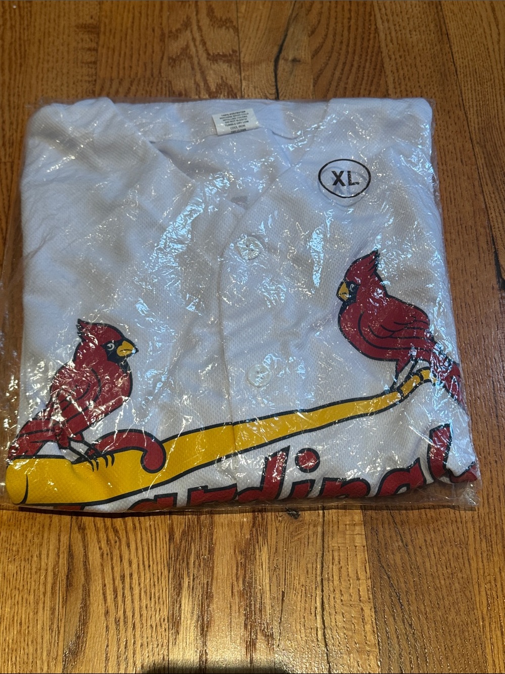 Cardinals baseball jersey size XL